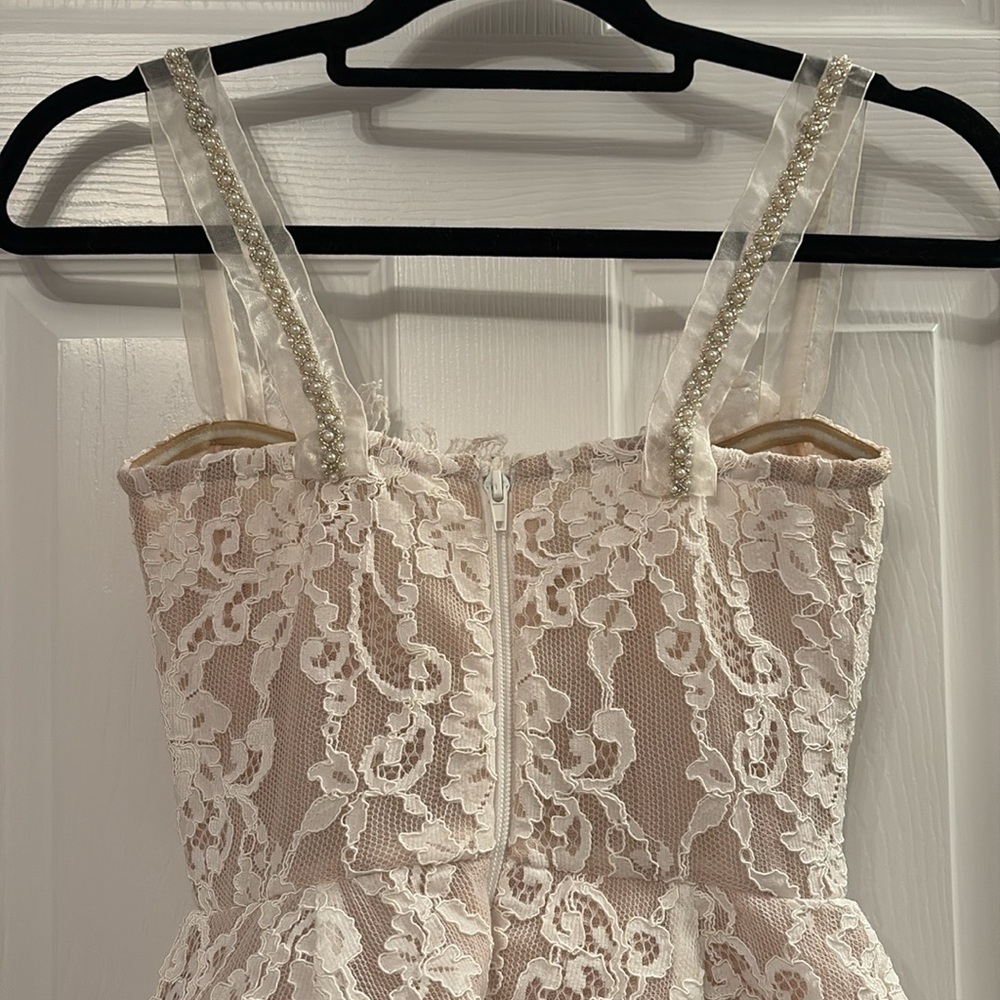 SOLD BRONX AND BANCO Colette Lace Mini Dress - Picture 4 of 15